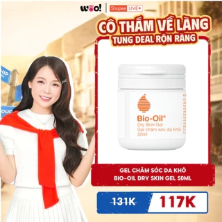 [LIVE] Gel chăm sóc da chuyên biệt dành cho da khô - BIO-OIL DRY SKIN GEL (lọ 50ml)