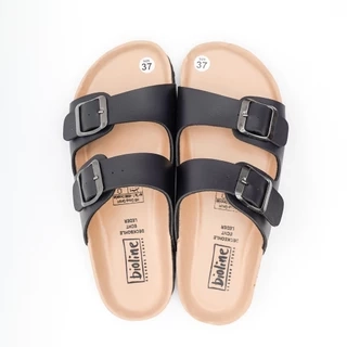 Dép Đế Trấu Birken BIOLINE Official Hai Quai Ngang Lót PU Chống Nước Unisex Nam Nữ Thương Hiệu BIOLINE - PUK01
