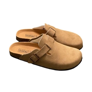 Dép Đế Trấu Kiểu Dáng Botson Sục Da Lộn Đủ Màu Sắc Thương Hiệu Bioline Unisex Nam Nữ - SDL