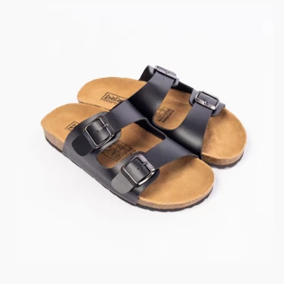 Dép đế trấu quai ngang 2 khoá Birken phong cách văn phòng Bioline - PU 01