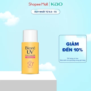 Biore Sữa Chống Nắng Bảo Vệ Hoàn Hảo DƯỠNG ẨM Biore UV SPF50+/PA+++ 25ML
