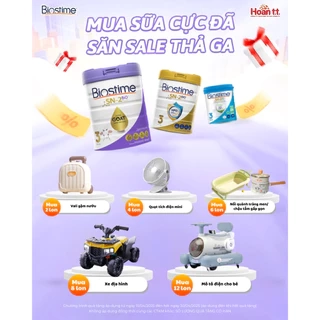 Sữa Bò Biostime SN2 Bio Plus HPO số 3, cải thiện tiêu hóa tăng cường hấp thu cho bé 800g