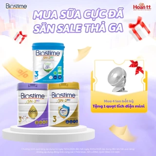 Sữa Dê Biostime Ultra Goat cải thiện tiêu hóa tăng cường hấp thu cho bé 800g