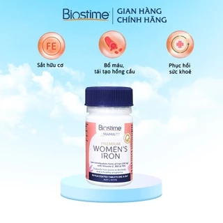 Viên Uống Bổ Sung Sắt Và Vitamin Cho Mẹ Bầu Biostime Ngừa Thiếu Chất Trong Thai Kỳ ngừa thiếu máu