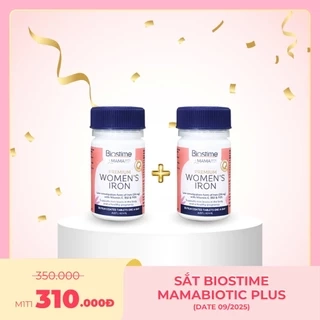 Sắt Biostime - Bổ Sung Sắt Và Vitamin Cho Mẹ Bầu Biostime Ngừa Thiếu Máu Trước Trong Và Thai Kỳ