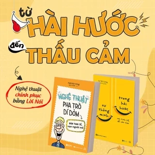 Combo Sách Giao Tiếp: Nghệ Thuật Pha Trò Dí Dỏm Và Sự Thông Minh Trong Hài Hước