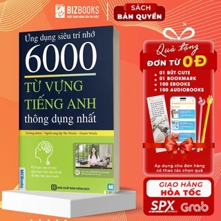 Sách - Ứng Dụng Siêu Trí Nhớ 4000 Từ Vựng Tiếng Anh Thông Dụng Nhất Dành Cho Người Học Cơ Bản - Học Kèm App Online