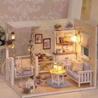 Mô hình Nhà Búp Bê DIY Doll House- NHẬT KÝ MÈO CON (Kitten Diary)-3013