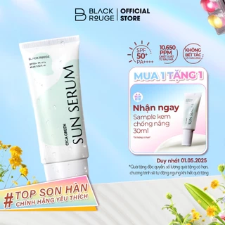 Tinh Chất Chống Nắng Black Rouge Cica Green Sun Serum Hàn Quốc SPF50+ 45ml