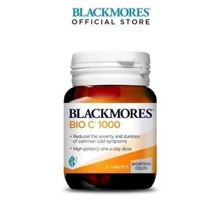 [LIVESTREAM] Viên Uống Bổ Sung Vitamin C Blackmores Bio C 1000mg Lọ 31 Viên
