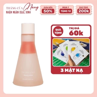 Serum Dạng Dầu To Do List Beauty Potion 60ml – Tinh Chất Giảm Mụn, Làm Dịu Da, Cấp Ẩm Hiệu Quả