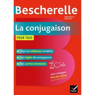 Sách tham khảo chia động từ tiếng Pháp: Bescherelle: La Conjugaison (2 phân loại bìa mềm, cứng)
