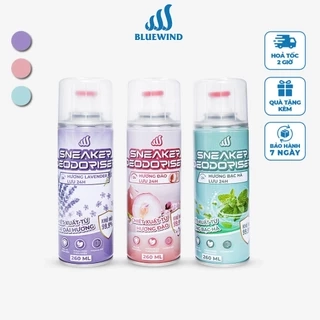 Chai xịt Khử Mùi Giày Nano Bạc Diệt Khuẩn Ngăn Ngừa Hôi Chân Lưu Hương 24h 9112
