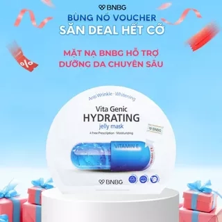Mặt Nạ Phục Hồi Da Thô Ráp BNBG Vita Genic Hydrating Jelly Mask 30ml (Miếng lẻ)