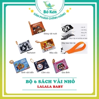 Bộ Sách Vải Nhỏ Song Ngữ Bé Yêu Thích Nhất [Chính Hãng Lalala Baby]