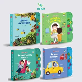 Sách Âm Thanh - Sách Tương Tác 0-6Y [Nhiều Chủ Đề] - Đinh Tị Books