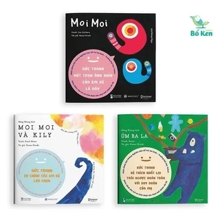 Sách Ehon Nhật Bản - Bộ Moi Moi Và Những Người Bạn [3 cuốn] - Ehon Wabooks [Bố Ken]
