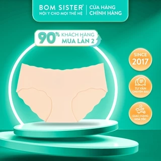 BOM Sister x Ngọc Trinh - Quần lót nữ không viền su đúc màu trơn, tone màu mùa hè BOM SISTER MUQ2202