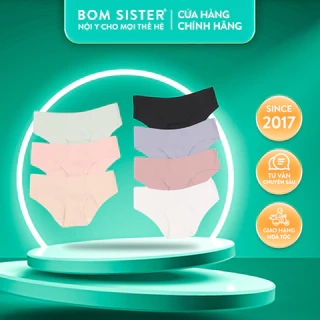 BOM Sister x Ngọc Trinh-Combo 5 quần lót thỏi son chất liệu su mát cao cấp, quần lót Nữ chống lộ viền, không bung MP2205