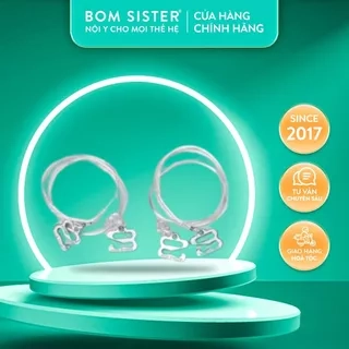 Cặp dây vai trong, phụ kiện đồ lót dây áo ngực trong suốt, dây quai trong BOM SISTER PK00101