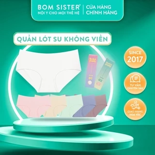 Combo 5 quần lót thỏi son 2024 chất liệu su mát cao cấp, không viền đáy hai lớp BOM Sister MP2205-07