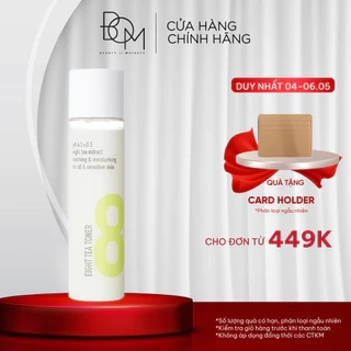 Nước Cân Bằng Dưỡng Ẩm Làm Sạch Da BOM Eight Tea 150ml
