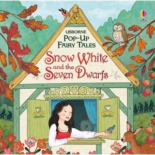 Sách Pop Up - Snow White And The Seven Dwarfs - Truyện kể tiếng anh Bạch tuyết và Bảy Chú Lùn bằng giấy 3D cho bé