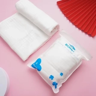 Khăn Tắm Sợi Tre 4 Lớp Bonny Mềm Và Thấm Hút Cho Bé