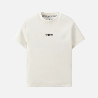 Áo Thun BOO Babytop Fitted Thêu Logo B Essential
