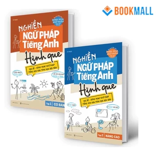Sách - Combo Nghiền ngữ pháp Tiếng Anh hình que Cơ bản và Nâng cao