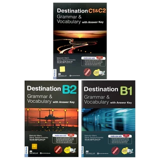 Sách -Giáo Trình Destination Grammar Vocabulary B1, B2, C1 C2 (Kèm Đáp Án) Lẻ tùy chọn