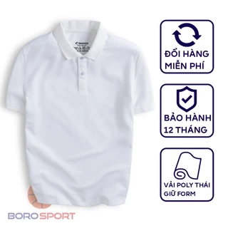 Áo Thun Polo Nam Cleacco Gắn Cờ Việt Nam - Vải Poly Thái Co Giãn 4 Chiều, Không Nhăn | Boro Sport Chính Hãng , bảo hành