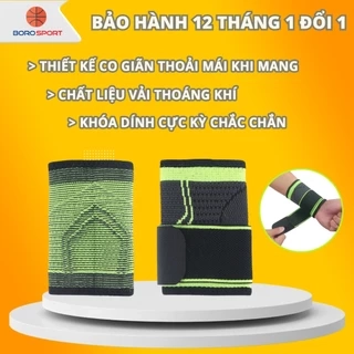 Băng Quấn Bảo Vệ Cổ Tay Chính Hãng Băng Cổ Tay Thể Thao Vải Co Giãn Thoải Mái Thoáng Khí Cleacco BQBVCT MVP Sport
