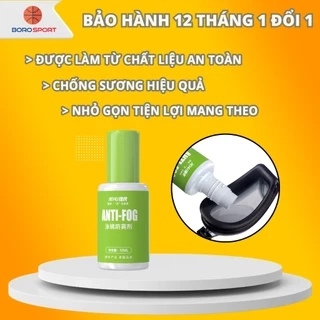 Dung Dịch Chống Sương Mờ Kính Bơi , Dung Dịch Hấp Hơi Cho Kính Cận , Kính Mát, 10ml Nhỏ Gọn Tiện Lợi Cleacco Boro Sport