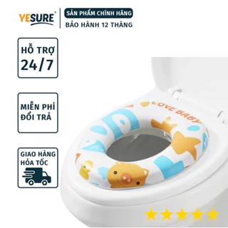 Đệm Toilet Ngồi Đi Vệ Sinh Êm Ái Bệ Thu Nhỏ Bồn Cầu Cho Bé Yesure