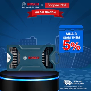 Bộ mũi tua vít đa năng Bosch 25 món (xanh dương)