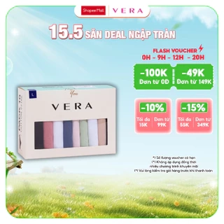 Combo 10 Quần Lót Nữ VERA Cotton - 7166 [Giao màu ngẫu nhiên]