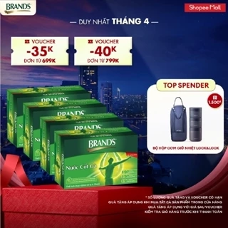 Combo 4 nước cốt gà BRAND'S vị truyền thống (42 ml x 24 lọ)