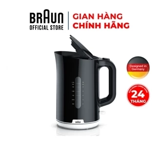 Ấm siêu tốc Braun WK1100BK-Hàng chính hãng 100%, bảo hành 24 tháng
