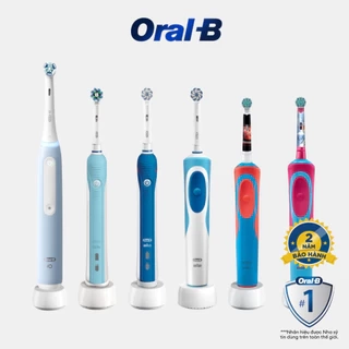 Bàn chải đánh răng Oral-B, hàng chính hãng 100%, bảo hành 24 tháng.