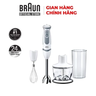 Máy xay cầm tay Braun MQ5235, Công suất 1000w, xay nhanh. BH 24 tháng.