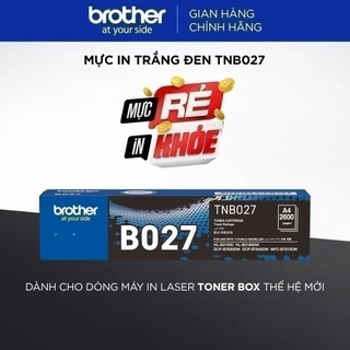 Mực in trắng đen Brother TNB027