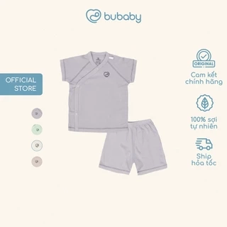 Bộ ngắn tay cài chéo siro BSR130805 | Quần áo chính hãng BU Baby