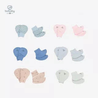 Tổng hợp các set Bao Tay Bao Chân BU Baby sợi tre mềm mướt | Phụ kiện BU Baby chính hãng