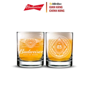 Combo 2 Ly Thủy Tinh Budweiser 325ml