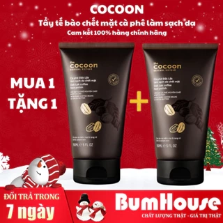 Cà phê Đắk Lắk làm sạch da chết mặt cocoon 150ml