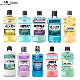 Nước Súc Miệng Listerine Cool Mint Giúp Răng Trắng Sáng Và Thơm Miệng 750ml/250ml