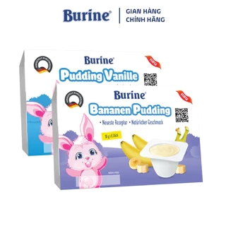 Pudding Ăn Dặm Burine - Nhập khẩu Đức dành cho bé ăn dặm từ 6 tháng tuổi Bổ Sung Năng Lượng