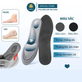 Lót giày thể thao 4D có gờ chống sốc giảm mỏi gang bàn chân - buybox - BBPK36