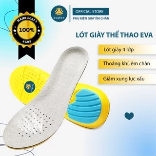 Lót giày thể thao EVA biết thở và có gel chống thốn gót buybox BBPK26